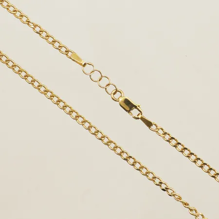 Kedja Pansar längd 50,5cm bredd 2,2mm 18K Vikt: 3,5 g