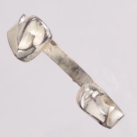 Stelt Lapponia armband öppen design Ø70½ silver 925/1000 Vikt: 34,6 g