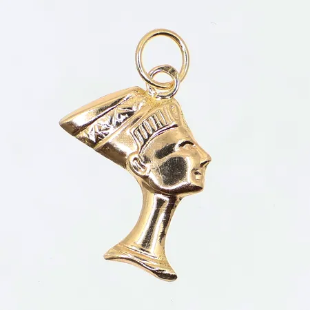 Hänge Nefretite, 20x13mm, 18K, Vikt: 0,5 g