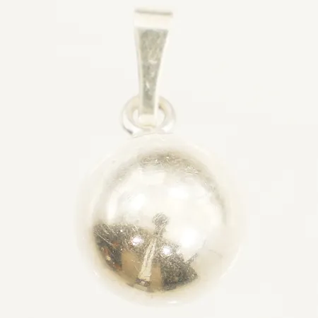 Hänge kula Ø12mm GHA silver 925/1000 Vikt: 1,8 g