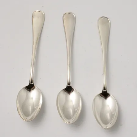 3st skedar 12cm modell Svensk, silver 830/1000, 36,68g.
