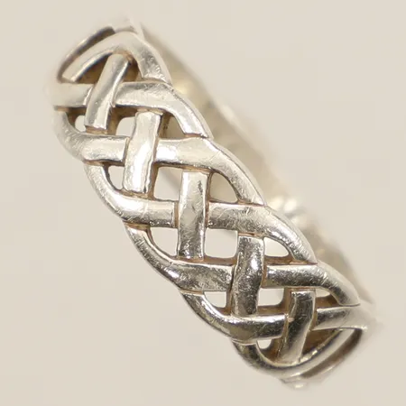 Ring stl:19 bredd 3,6mm silver 925/1000 Vikt: 3,4 g