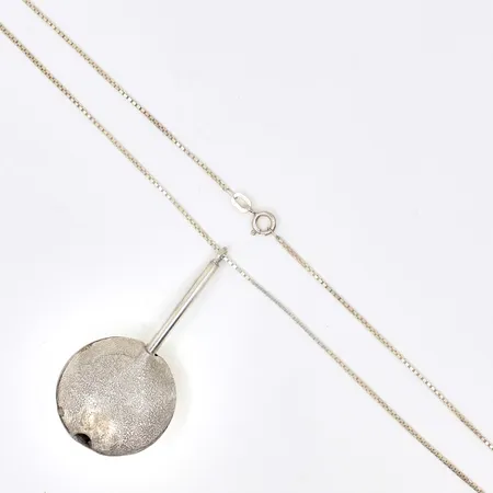 Kedja Venezia med hänge längd 44cm, 925/1000 Silver, Vikt: 12,8 g
