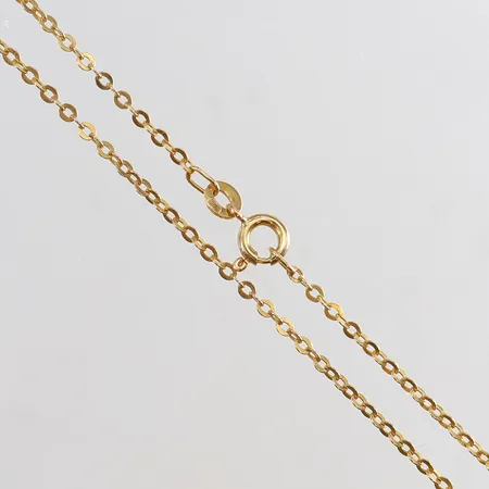 Kedja Ankar längd 41cm bredd 2mm 18K. Vikt: 3,2 g