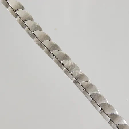 Armband 18,5cm, bredd 10,8mm, 925/1000 silver Vikt: 59 g
