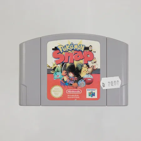 Pokemon Snap, spel till Nintendo 64, inga tillbehör, ej funktionstestad.