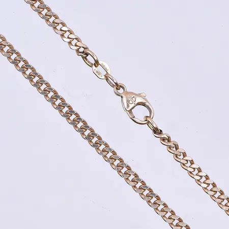 Kedja Pansar Balestra längd 52 cm bredd 3 mm 18K. Vikt: 18,9 g
