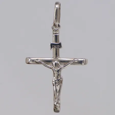 Hänge Krucifix, längd 31mm, bredd 16,7mm, silver 925/1000 Vikt: 0,8 g