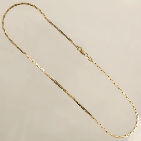 Kedja längd 42cm bredd 1,9mm Balestra 18K Vikt: 18,2 g