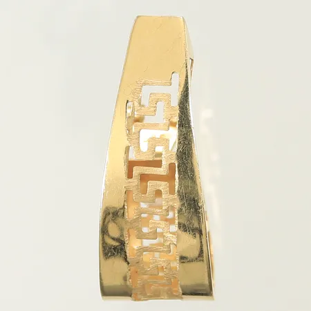 Ett udda örhänge 33x 13mm,  del saknas, 14K 3,6g 