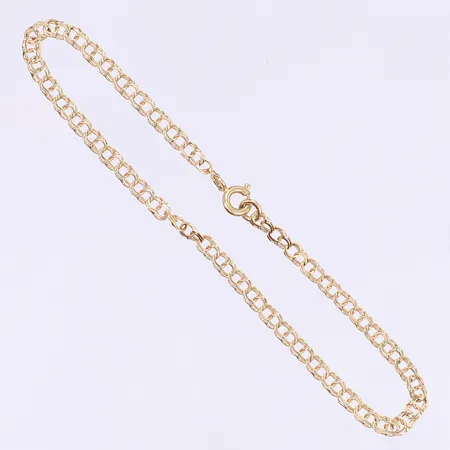 Armband Bismarck 19cm, bredd 3mm, 18K Vikt: 2,2 g