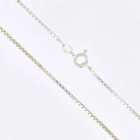 Kedja venezia, längd: 37cm bredd: 1,4mm, silver 835/1000, Vikt: 3,9 g