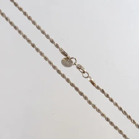 Kedja Cordell längd 55,5cm bredd 2,5mm ojämn Silver 925/1000. Vikt: 9,2 g