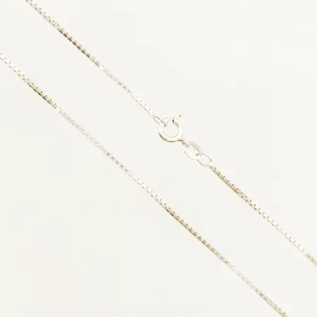Kedja Venezia längd 38,5cm bredd 1,2mm silver 925/1000 Vikt: 3,3 g