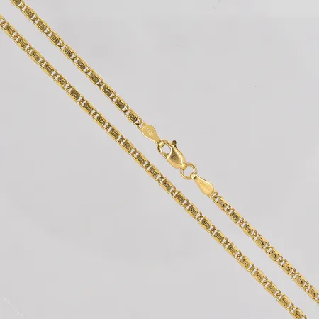 Kedja Irrgång längd 46cm bredd 2,2mm 14K Vikt: 6 g