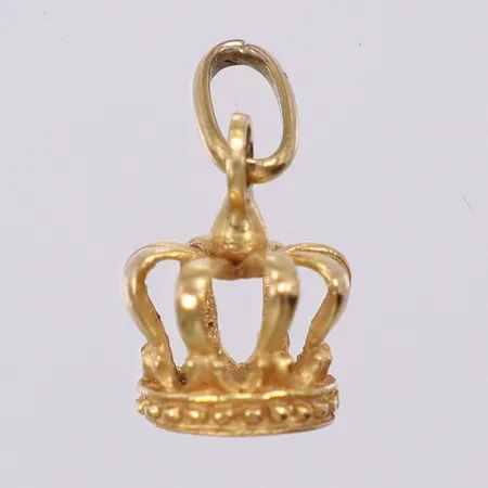 Hänge krona längd: ca 1,5cm bredd: ca 1-8mm 9K Vikt: 0,8 g
