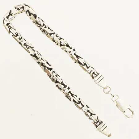 Armband Kejsar längd 22cm bredd 4,9mm GHA silver 925/1000 Vikt: 24,5 g