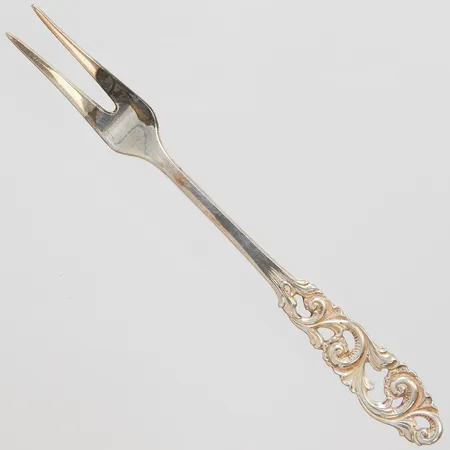 Plockgaffel längd: 11,7cm, importstämplad, Norge, silver 830/1000 Vikt: 8,9 g