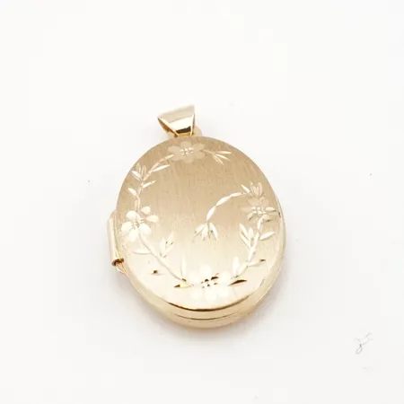 Hänge, Längd 2cm, bredd17mm, 18K, 2,3gr Vikt: 2,3 g
