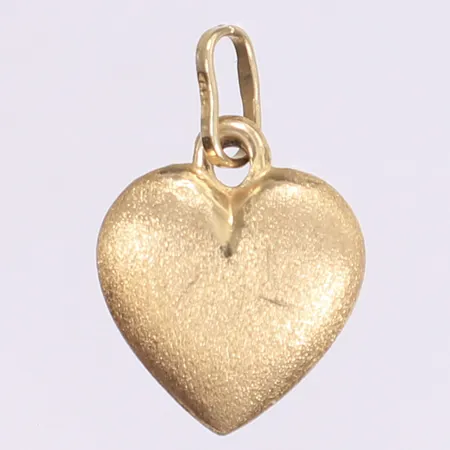 Hänge hjärta 20x13mm, repigt, 14K Vikt: 1,3 g