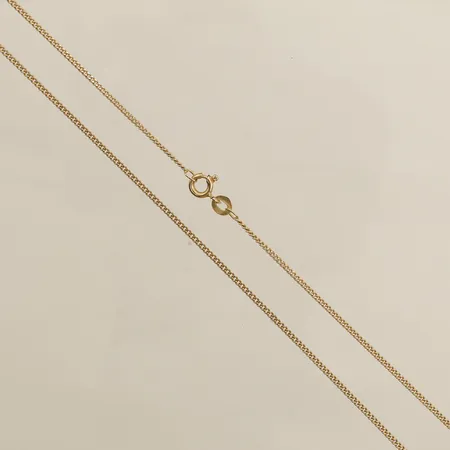 Kedja Pansar längd 53cm bredd 1,4mm 18K  Vikt: 4,1 g