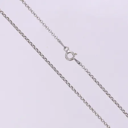 Kedja Ärtlänk, längd 60,5cm bredd 1,8mm, silver 925/1000 Vikt: 3,8 g