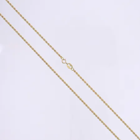 Halskedja Cordell 60cm bredd 2mm, 18K Vikt: 5,8 g