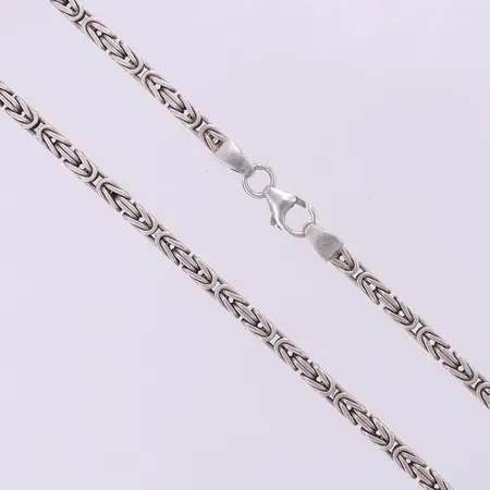 Kedja Kejsar längd 60,5cm bredd 3,2mm, silver 925/1000 Vikt: 35,5 g
