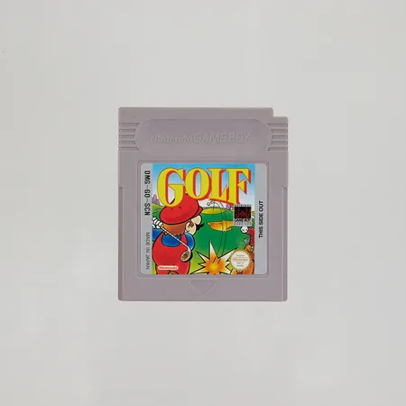 Golf (Mario Golf), spel kompatibel med Gameboy Color, inga tillbehör.