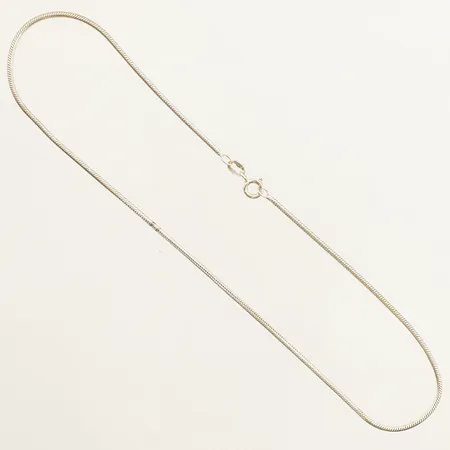 Kedja Ormlänk längd 36,5cm bredd 1,8mm silver 925/1000 Vikt: 7,5 g