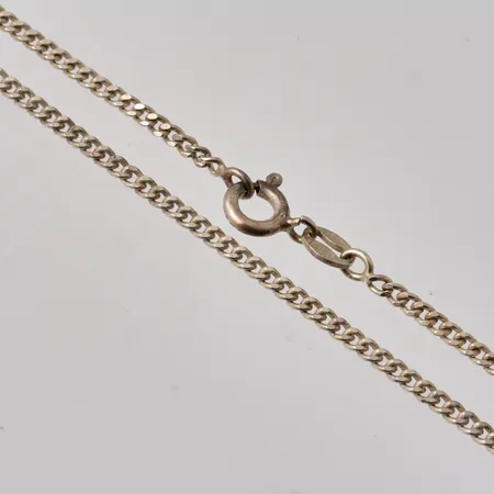 Kedja 40cm pansar bredd 2mm, Guldfynd, silver 925/1000, 4,43g.