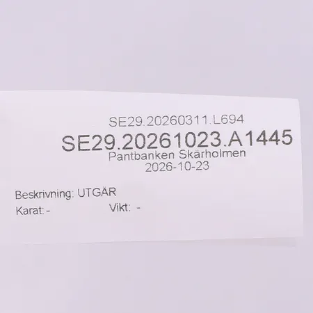 UTGÅR