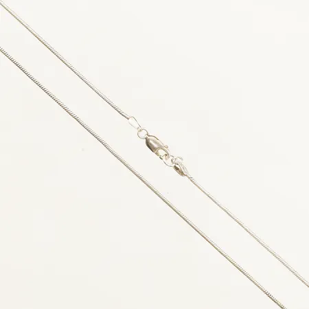 Kedja Ormlänk längd 47cm bredd 1,2mm silver 925/1000 Vikt: 5,1 g