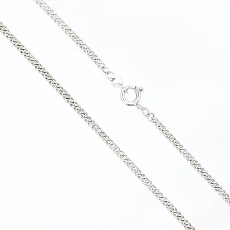 Kedja Pansar, längd: 42cm, bredd: 2mm, silver 830/1000, Vikt: 5,4 g