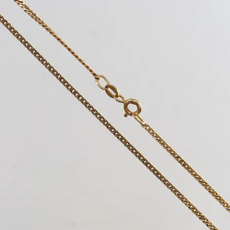 Kedja Pansar längd 45cm bredd 2mm 18K. Vikt: 5,1 g