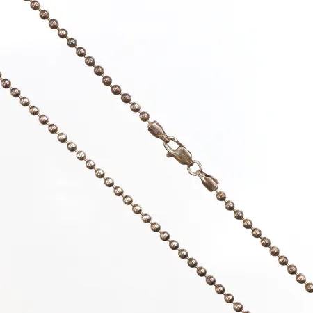 Kedja kullänk80cm, bredd: 3mm, 925/1000 silver Vikt: 21,2 g