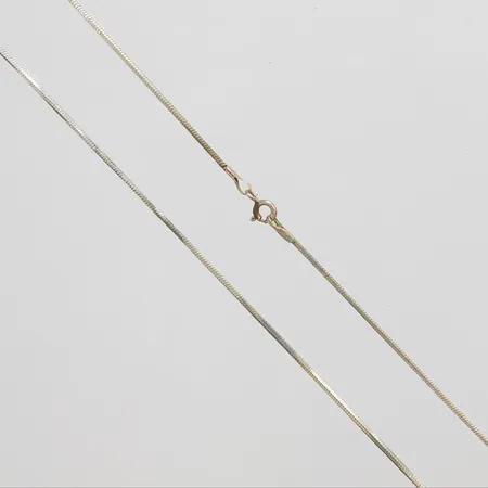 Kedja Ormlänk längd: 41,4cm, bredd: 1,5mm, silver 925/1000 Vikt: 4,9 g