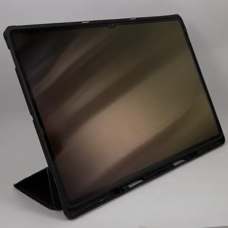 Surfplatta Samsung Galaxy Tab S8 Ultra, 128GB, graphite, SM-X900, serienummer R52T60B449E, Dux Ducis fodral, inga övriga tillbehör.
