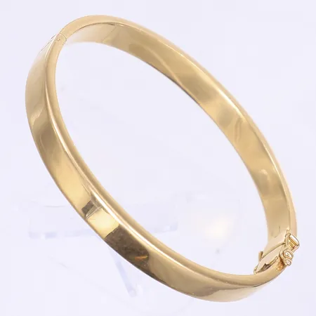 Armring öppningsbar Ø62mm bredd 7mm 18K Vikt: 17,7 g