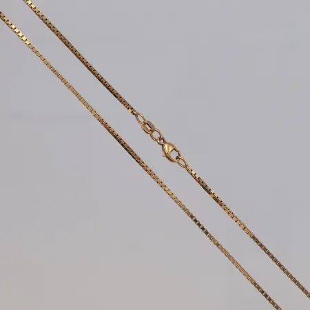Kedja Venezia längd 38cm, bredd 1,3mm, 18K Vikt: 6 g