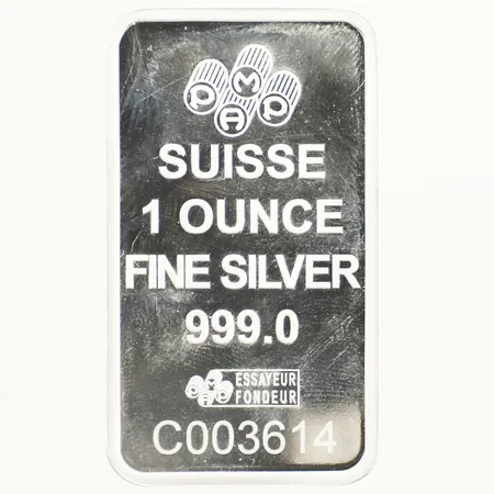 Tacka Suisse Essayeu Fondeur serie-nr:C003614 47x27mm silver 999/1000 Vikt: 31,3 g