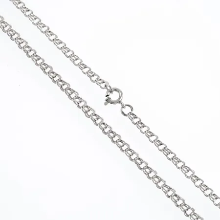 Collier Bismarck längd 45cm bredd 4,5mm, silver 835/1000 9,0g. 