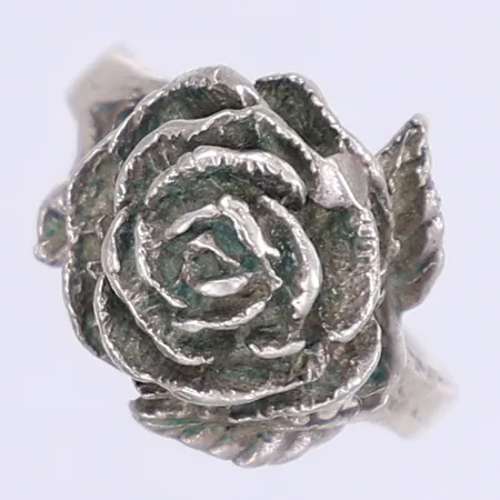 Ring ros stl:18 bredd 2-16mm silver 925/1000 Vikt: 5,4 g