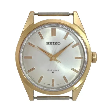 Vintage herrur Seiko, stål, Ø35 mm, manuell - fullt fungerande, boettnummer 3D3043, plexi - mindre repor, urtavla och visare i fint skick,