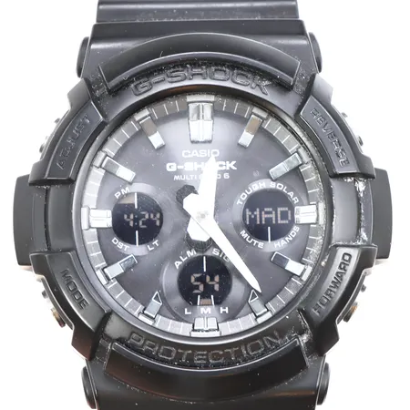 Herrur Casio G-shock, 51mm, ref: 5444 GAW-100B, snr: 003A022H, gummiband, inga tillbehör