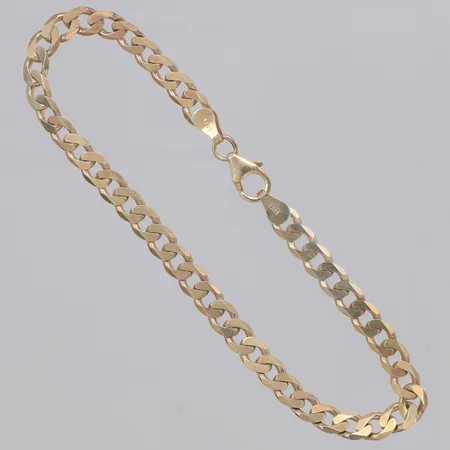 Armband manglad Pansar, längd 20,5cm, bredd 5,2mm, 925/1000 silver Vikt: 7,3 g