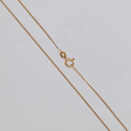 Kedja Pansar längd ca 38cm, bredd 1,2mm, 18K Vikt: 2,4 g