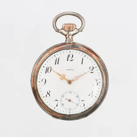 Fickur Omega liten sekundvisare Ø48mm, boettnummer 4302598, silver 800/1000