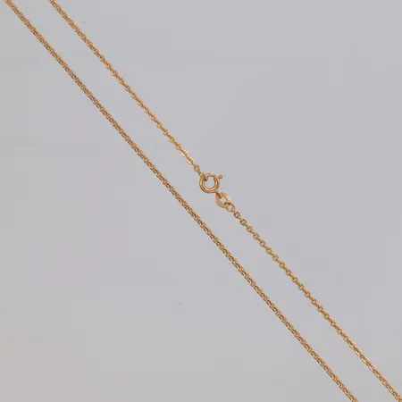 Kedja rundad Ankar, längd 41cm, bredd 1,6mm, 18K Vikt: 4,2 g