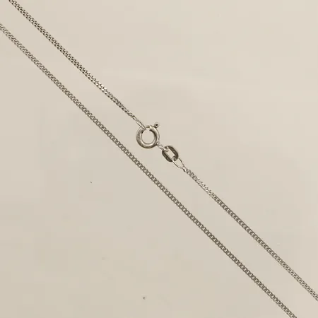 Kedja Pansar längd 45,5cm bredd 1,3mm silver 925/1000 Vikt: 2,4 g